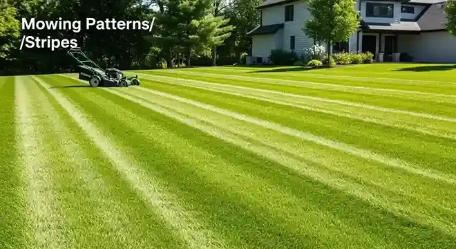 Mowing Patterns Stripes