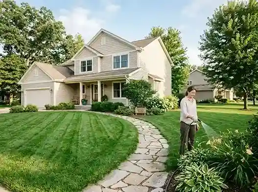 Lawn care tips for Pleasant Prairie and Kenosha Wisconsin homeowners — green healthy lawn